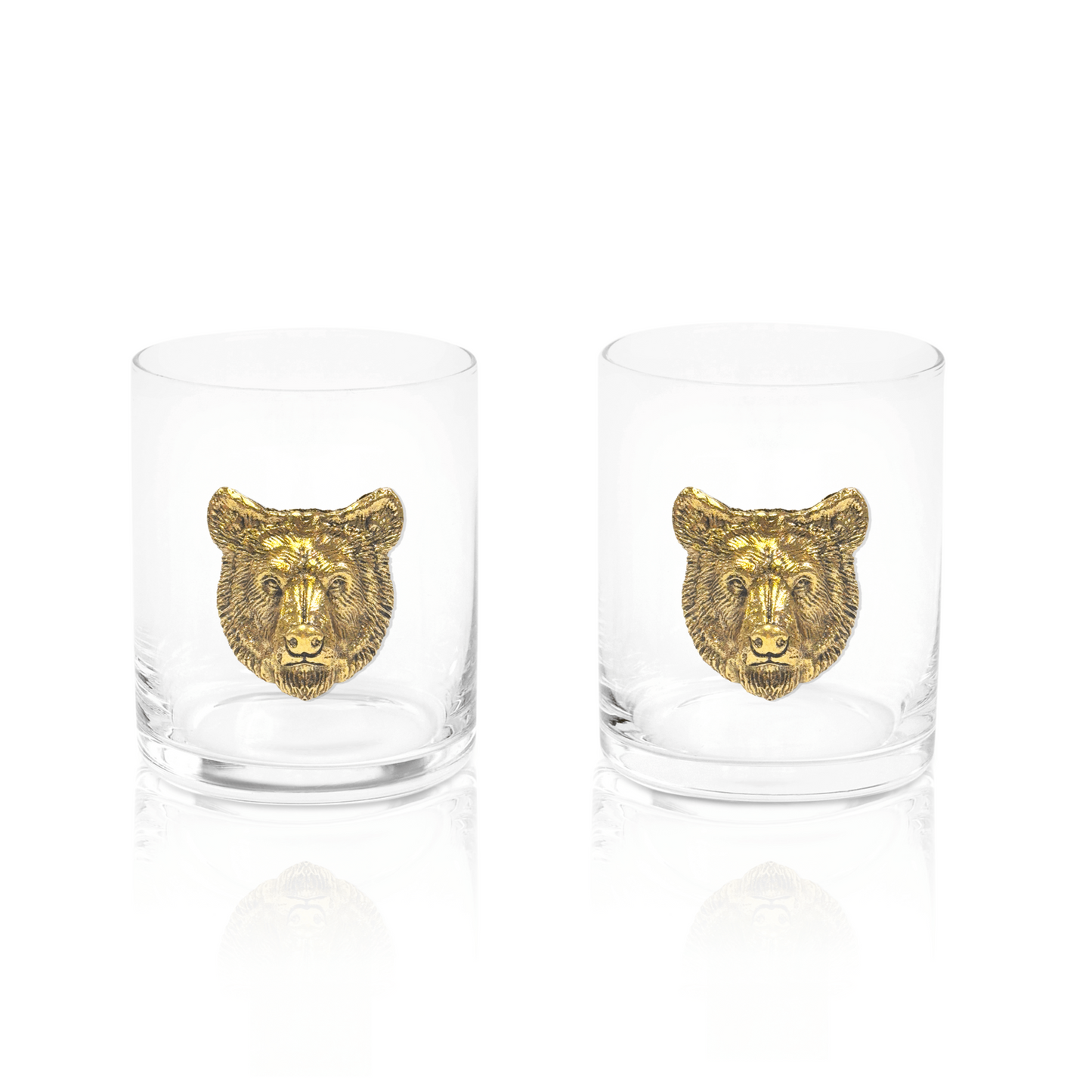 Bear Whiskey Glasses