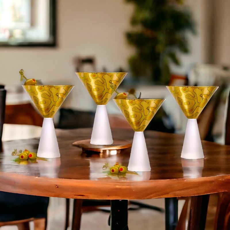 Roman Martini Glasses