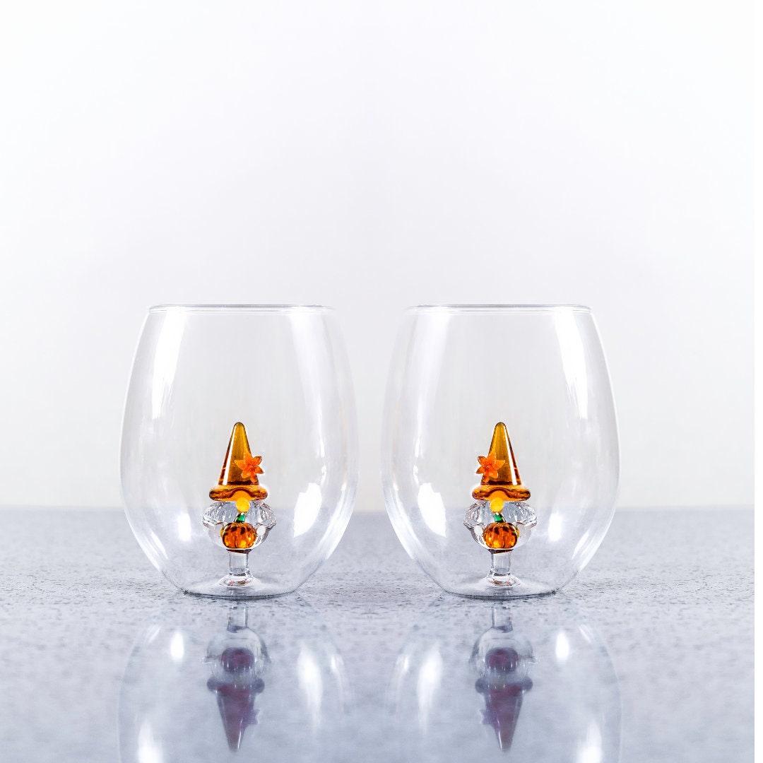 Thanksgiving Wine Glasses