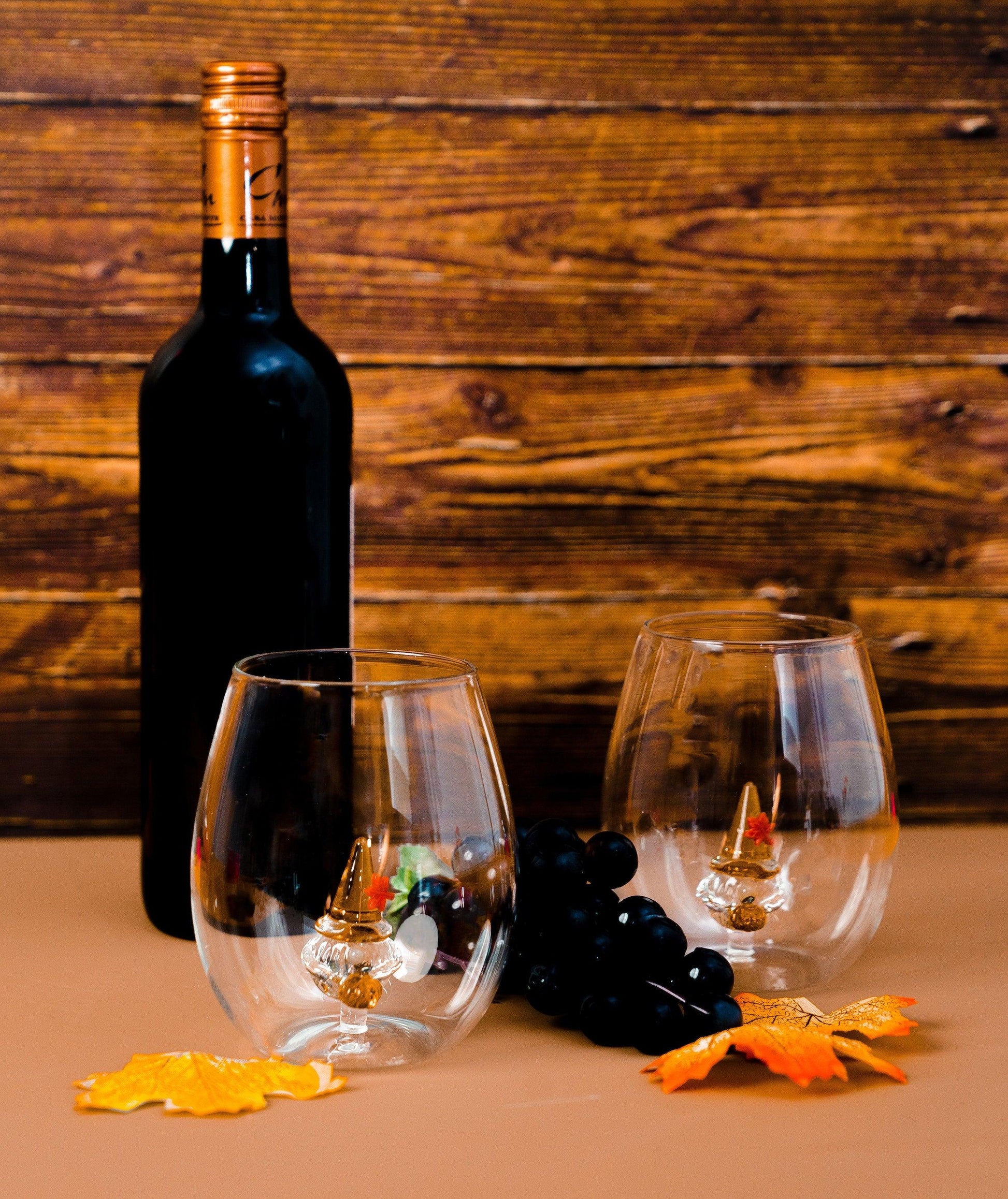 Thanksgiving Wine Glasses