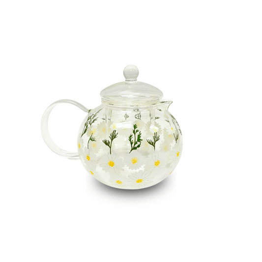 Painted Daisy Tea Pot & Mug Bundle