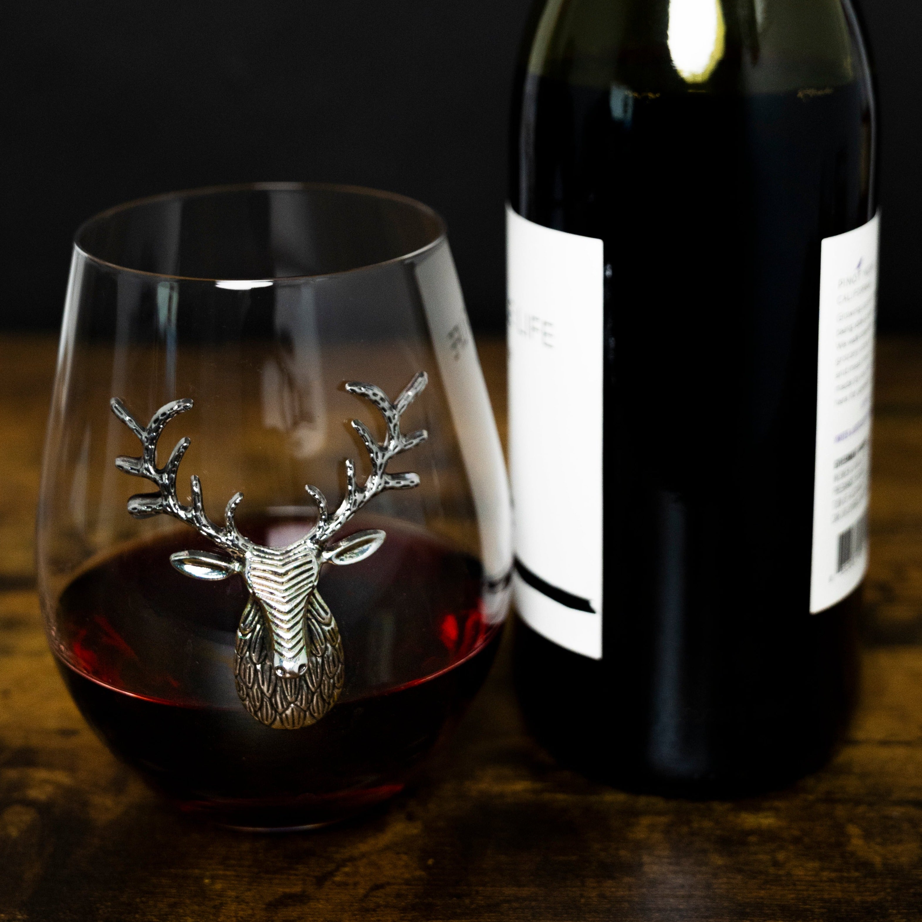 best stemless wine glasses, stag wine glasses, antler wine glasses, deer wine glasses, stag wine glasses, silver wine glass, silver stag wine, stag wine
