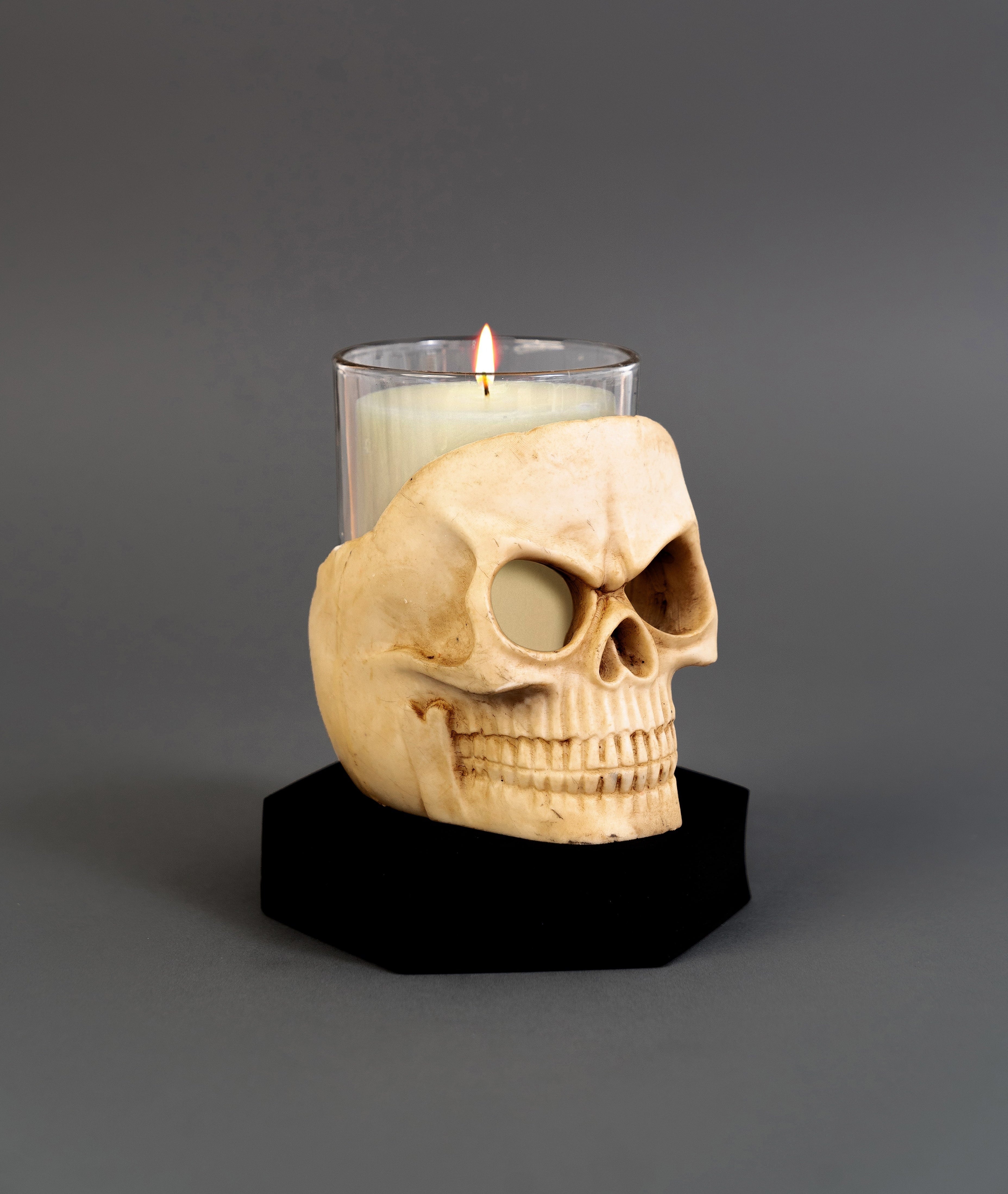 Outlet Skull candle holder