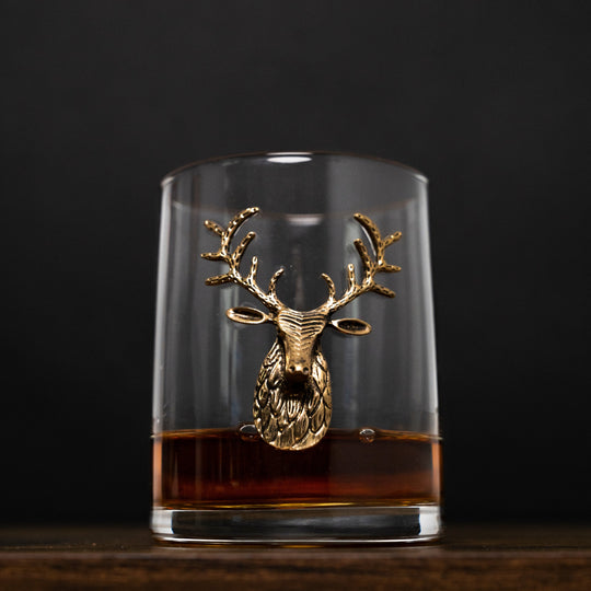 stag whiskey, stag glasses, stag whiskey glass set, stag whiskey glasses, stag glass set, gold whiskey glass, gold whiskey glasses