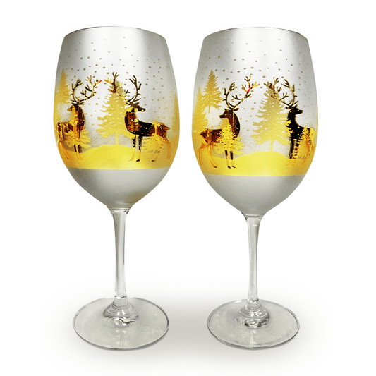 christmas wine glasses, christmas wine glasses hand painted, painted christmas wine glasses, christmas wine glass, christmas wine gifts