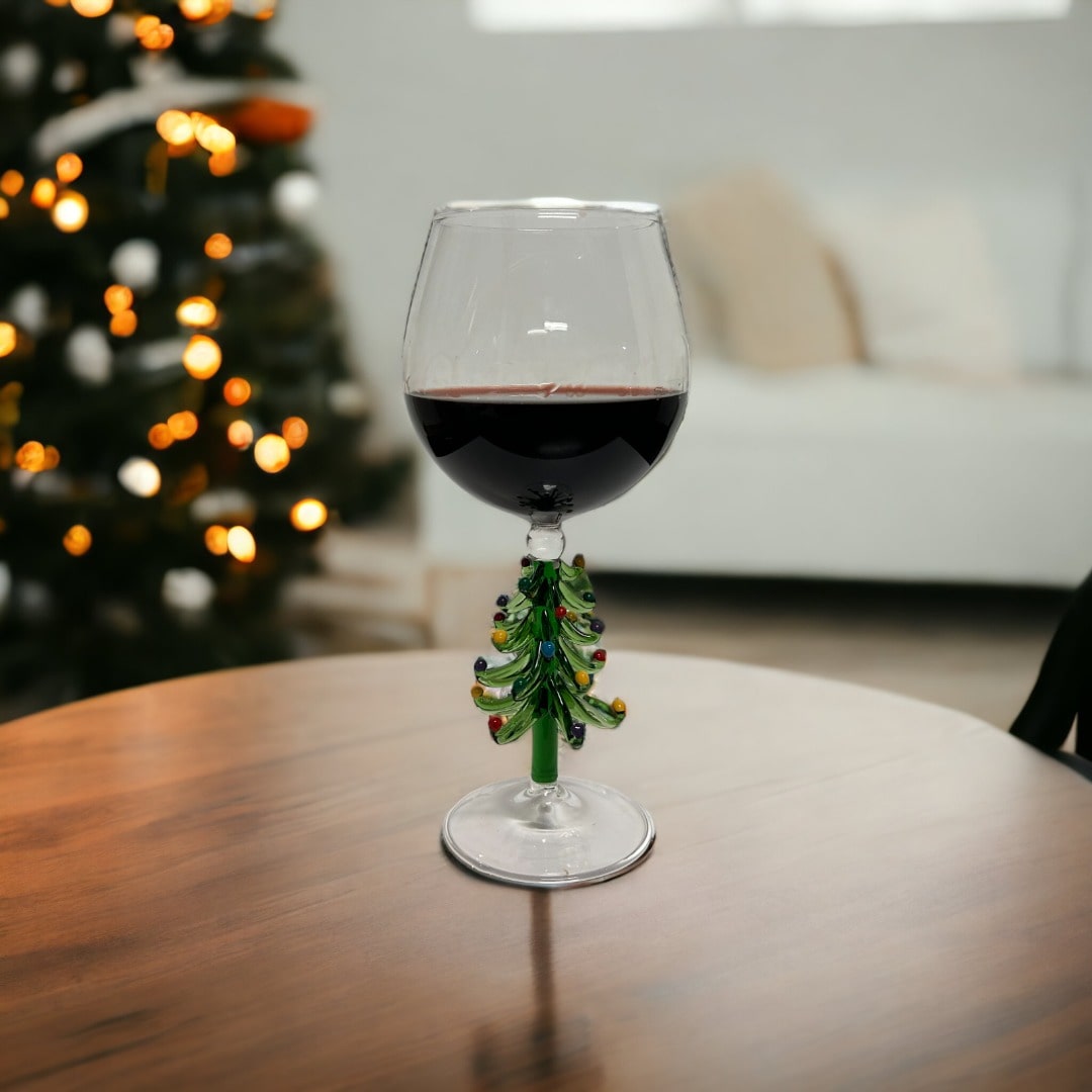 Spode Christmas Tree Wine Gift Set