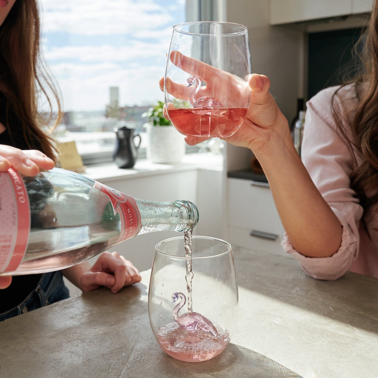 flamingo stemless wine glasses, flamingo glass, flamingo glasses, flamingo glassware, flamingo wine glass, flamingo glass cup, flamingo wine, wedding gift wine glasses, stemless wine glass gift box, engagement gift wine glasses