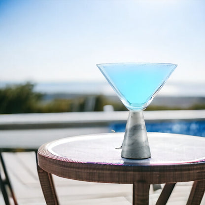 Marble Martini Glasses