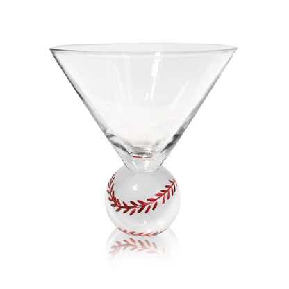 Baseball Martini Glasses