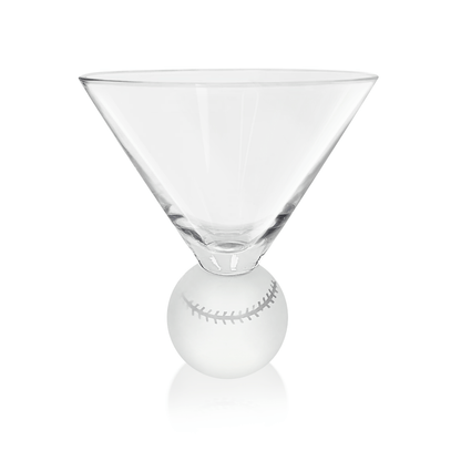 Baseball Martini Glasses