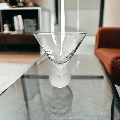 Baseball Martini Glasses