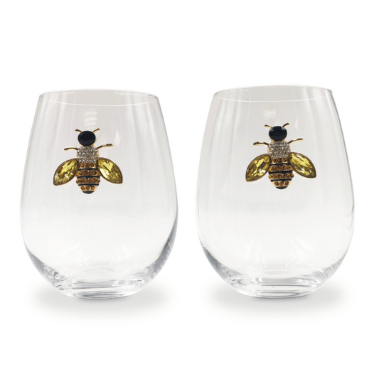 unique wine glasses, pretty wine glasses, bedazzled wine glasses, art on wine glasses, bedazzled wine glass, decorative stemless wine glasses