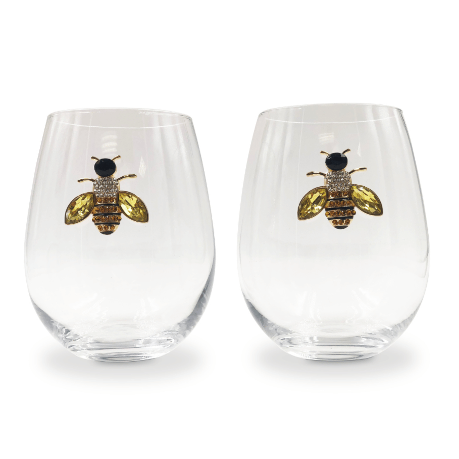 unique wine glasses, pretty wine glasses, bedazzled wine glasses, art on wine glasses, bedazzled wine glass, decorative stemless wine glasses