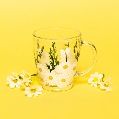 Daisy Yellow Tumbler – Summer Moon Coffee