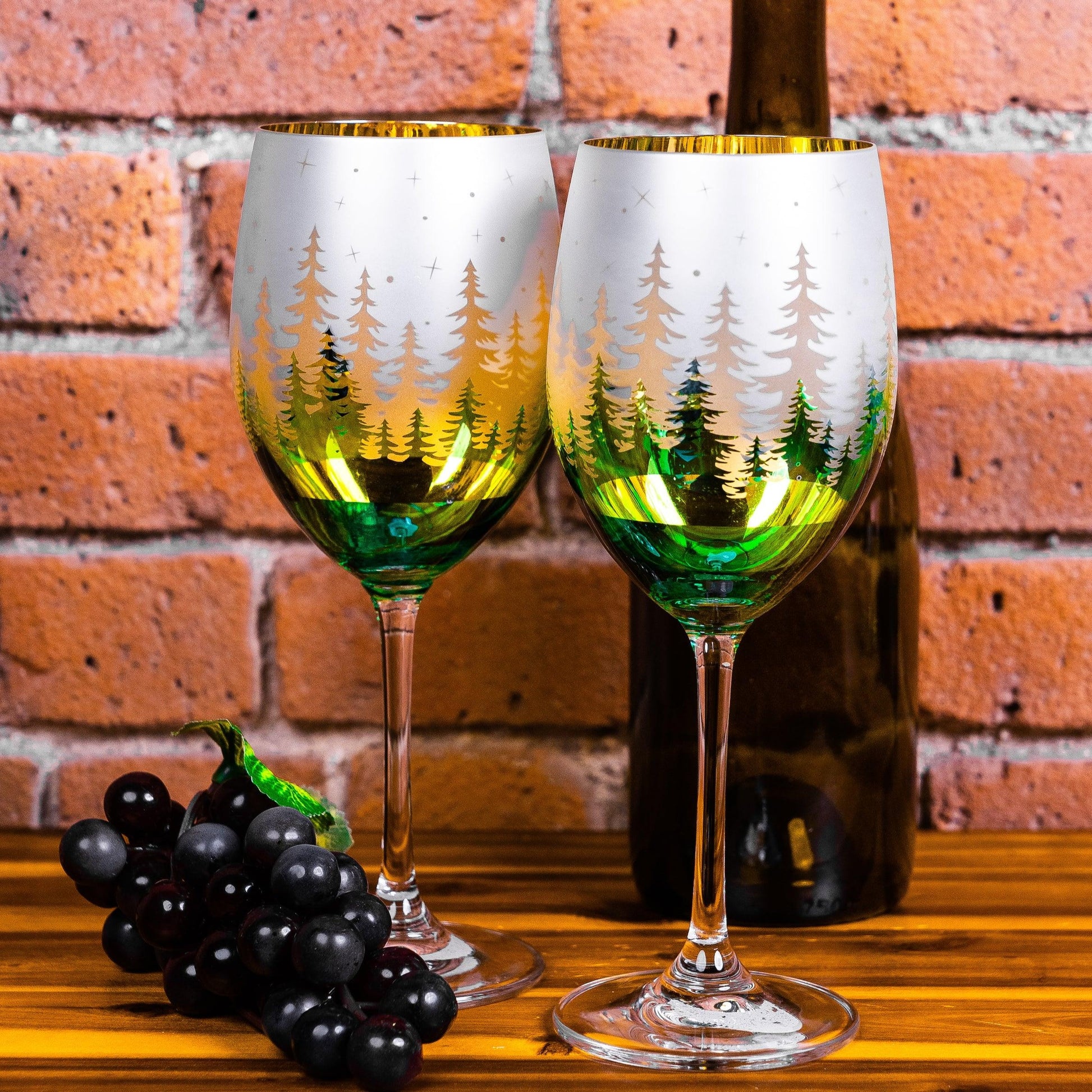 Gezzeny Christmas Wine Glasses, Merry Christmas Crystal Stemless Wine  Glasses 15 Oz Set of 2 Wine Gl…See more Gezzeny Christmas Wine Glasses,  Merry