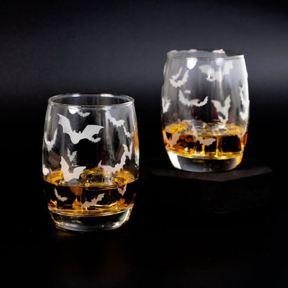 Halloween Whiskey Glass