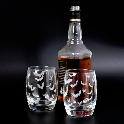 Halloween Whiskey Glass