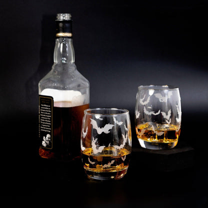 Halloween Whiskey Glass