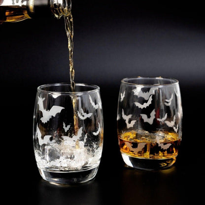 Halloween Whiskey Glass