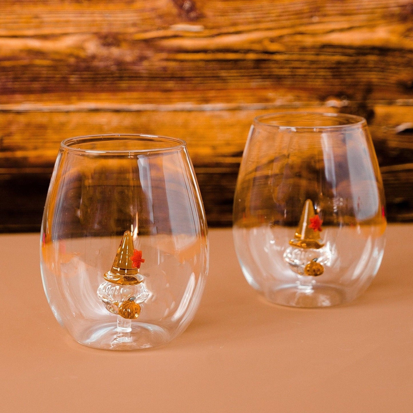 Thanksgiving Wine Glasses