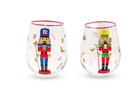 stemless wine glass, christmas wine glass, best wine glasses, cute wine glasses, fun wine glasses, wine glasses set , set of wine glasses, christmas wine glasses